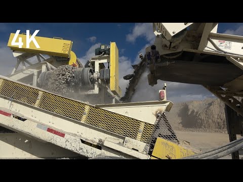 Jaw Crusher, Cone Crusher (Road Base - How It's Made) (4K) - Episode 27