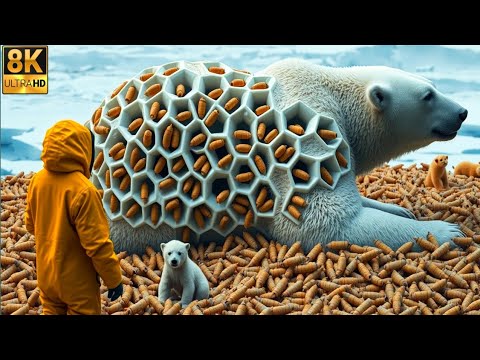 The Incredible Story of a Polar Bear's Rescue! Overcoming Barnacles & Caterpillars Against All Odds