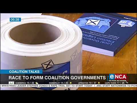 Race to form coalition governments