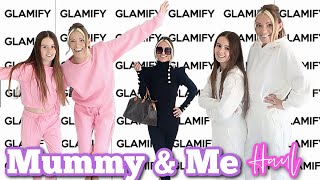 MUMMY AND ME MATCHING OUTFITS // LOUNGEWEAR HAUL //GLAMIFY FASHION TRY ON HAUL 2021