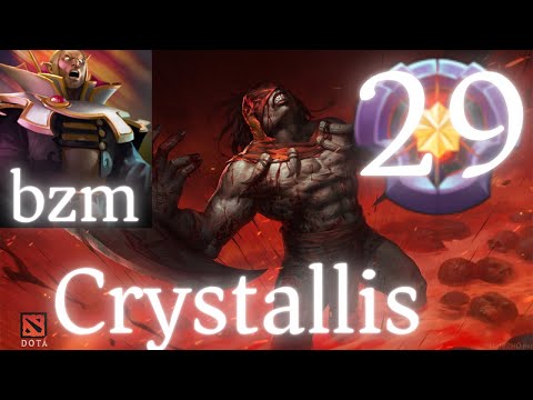 Crystallis Bloodseeker vs bzm Invoker, Crit Earth Spirit, SabeRLighT- Viper, Ogre Magi, TA - dota2