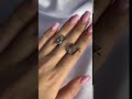 Серебряные серьги с топазом 3.582ct