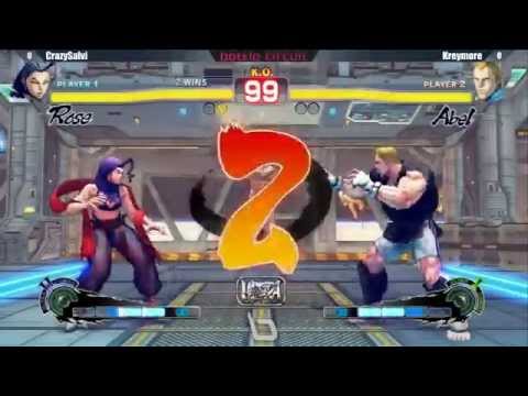 Next Level Battle Circuit 128 - USF4 - CrazySalvi (Rose) vs Kreymore (Abel)