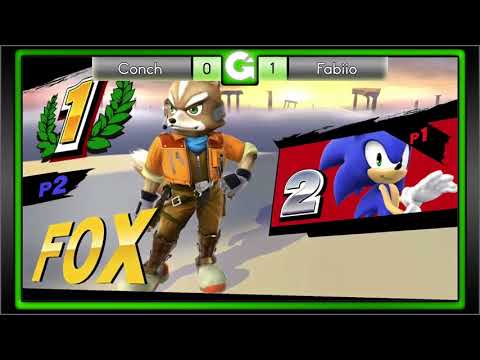 GEEK'D UP SMASH! #37 - Losers Round 3 - Conch VS Fabiio