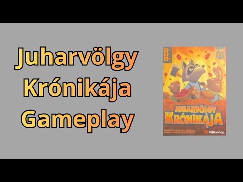 Juharvölgy Krónikája Társasjáték - Gameplay videó - TársasJáték