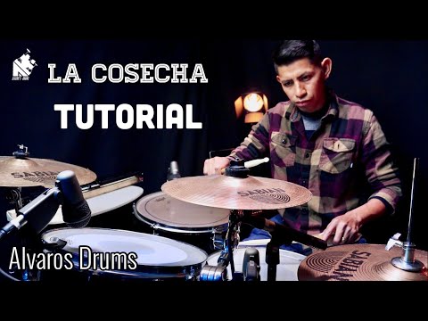 la cosecha marco barrientos//tutorial de bateria