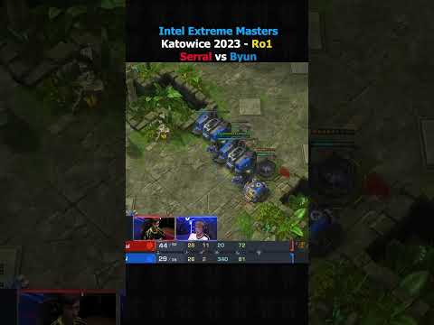 Serral vs ByuN IEM Katowice 2023 Part 15 #shorts #starcraft2