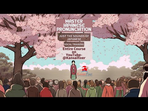 Master Japanese Pronunciation Training - Just the Basic Sounds