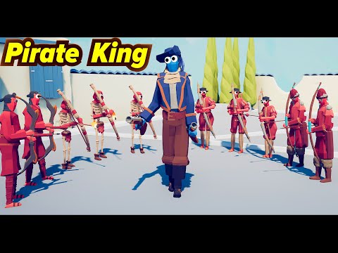 Pirate King vs Units (TABS Mod)