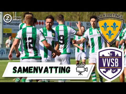 4️⃣ VIERKLAPPER voor KLOETINGE na RODE KAART 🤙 | Samenvatting: Kloetinge - VVSB 🎥⚽