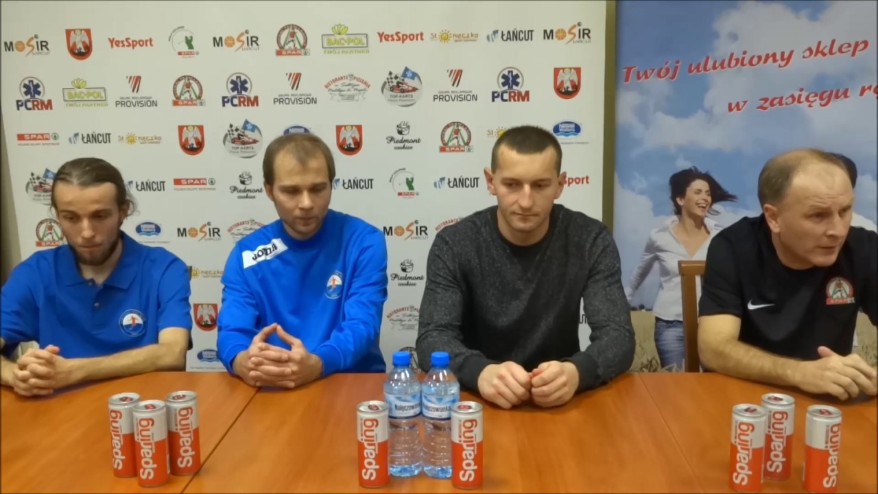 Konferencja po meczu 2 ligi futsalu SPAR Łańcut - Stal Mielec [WIDEO]