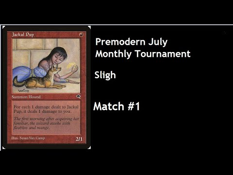 July 2020 Premodern Monthly Open Sligh vs Balancing Tings