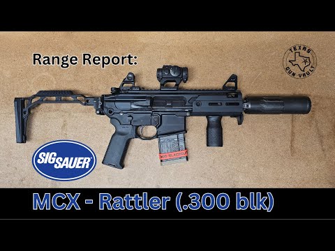 Range Report: Sig Sauer MCX Rattler (.300 blackout)