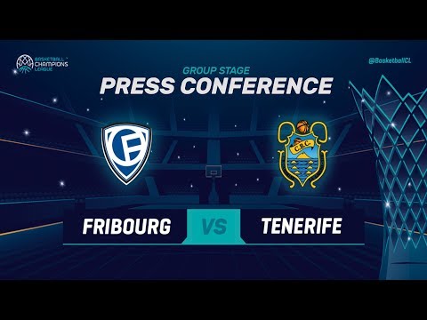 Fribourg Olympic v Iberostar Tenerife - Press Conference - Basketball Champions League 2018-19