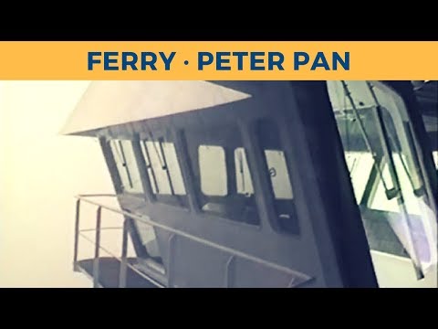 Classic Ferry Video 1995 - Passage ferry PETER PAN, Travemünde - Trelleborg (TT-Line)
