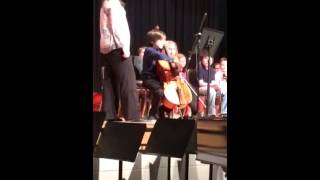 Alex's cello solo Song for Christine