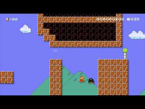 TruSkill: 1985 Kaizo Speedrun! - Beating Super Mario Maker's SUPER EXPERT Levels!