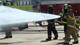 preview picture of video 'ARFF at Jefferson City Airport - June 2012'