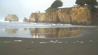 preview picture of video 'Seaside Beach, Mendocino County'