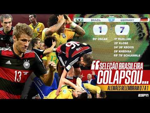POR DENTRO DO 7 A 1: JOGADORES DA ALEMANHA CONTAM BASTIDORES INÉDITOS DE GOLEADA SOBRE O BRASIL!