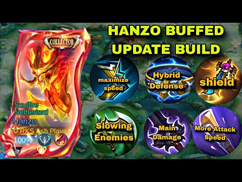 ENDLICH!! 🔥 NEUER VERBESSERTER HANZO-BUILD UND -EMBLEM! (Wird Hanzo in die Meta zurückkehren?)