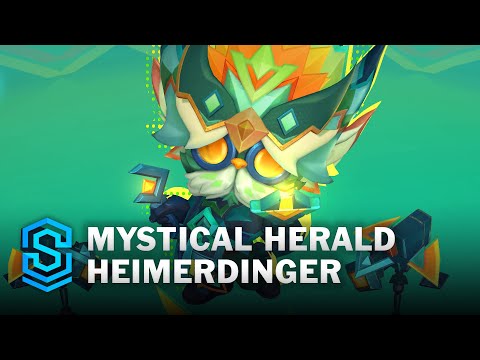 Mystical Herald Heimerdinger Wild Rift Skin Spotlight