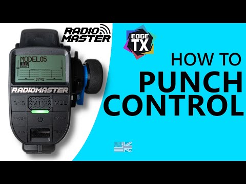 PUNCH CONTROL ON RADIOMASTER MT12 | EDGETX | TUTORIAL [EN]