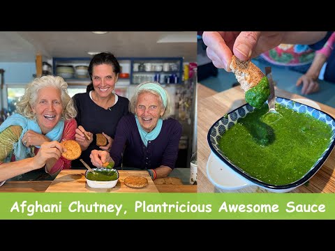 Afghani Chutney, Plantricious Awesome Sauce
