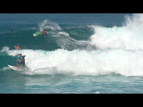 RIO WAIDA PRO SURFER WSL - GOES OFF AT HIDDEN NYANG NYANG SPOT
