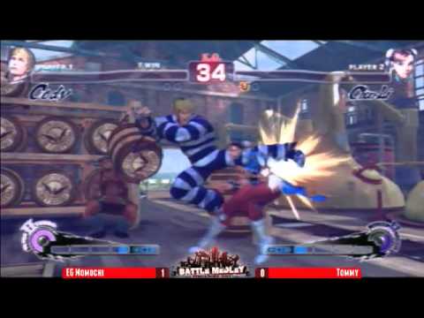 Battle Medley Singapore 2011 - SSF4AE LG 3D Challenge Finals 3/3 - EG Momochi, Tommy, Raven, Gackt