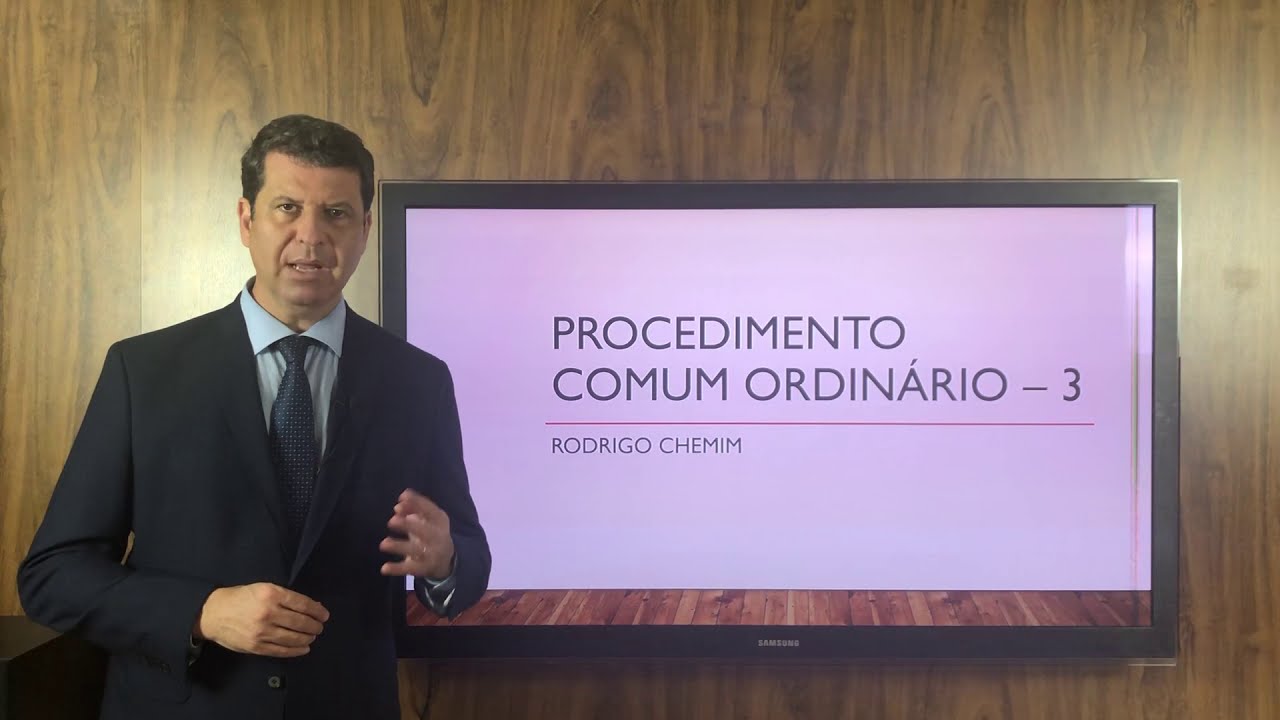 Procedimento comum ordinário - aula 03 - resposta à acusação - Rodrigo Chemim
