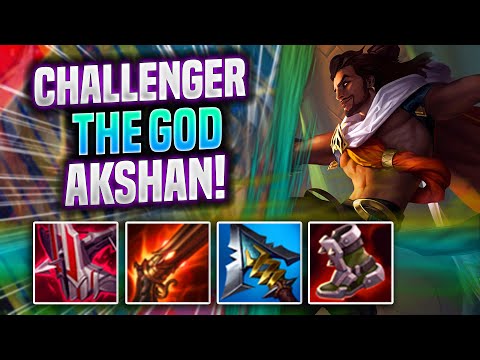 KOREAN CHALLENGER IS  A GOD WITH AKSHAN IN NEW PATCH! - Korean Challenger Plays Akshan MID vs Vex! |
