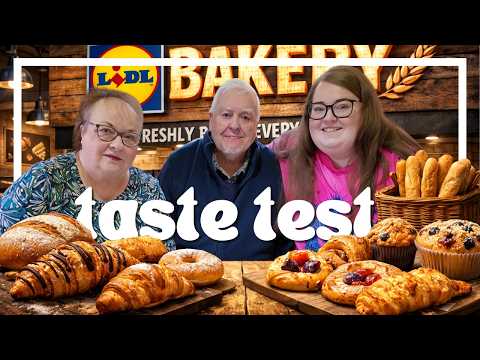 Trying the Lidl Bakery with My Parents 🍩 | Honest Taste Test & Review