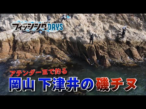 【フィッシングDAYS】#88　アテンダーⅢで釣る　岡山下津井の磯チヌ