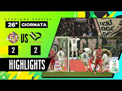 US Unione Sportiva Cremonese Cremona 2-2 FC Palermo 