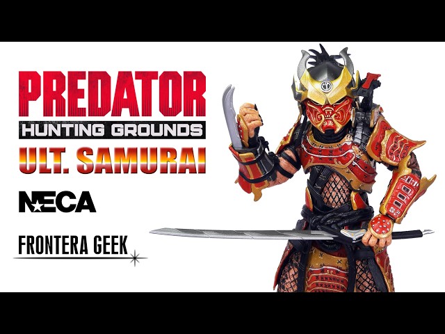Vídeo relacionado con Ultimate Samurai Predator Figura 18 cm Predator Hunting Grounds