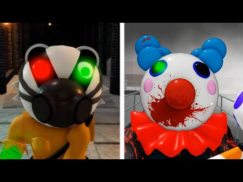 ROBLOX PIGGY 2 ALT BADGY VS EVIL CLOWNY JUMPSCARE - Roblox Piggy Book 2 RP