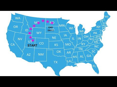 Day 1 of 30 Exploring the USA: Trip to Boston Massachusets and Back. Follow Daily For The Full Trip