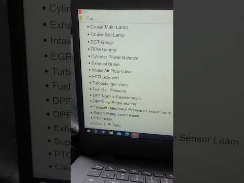 COMO HASER UN REGEN CON LA COMPUTADORA A UN ISUZU TRUCK 2016
