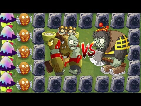 MAX LEVEL PLANTS VS GARGANTUARS PRISON Battle Power Up! Plants vs Zombies 2 Mods