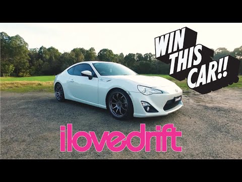 I Love Drift 10th Birthday Toyota 86 Giveaway