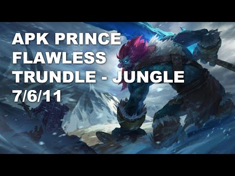 APK Prince Flawless Jungle Trundle vs Graves - KR Challenger Rank Game