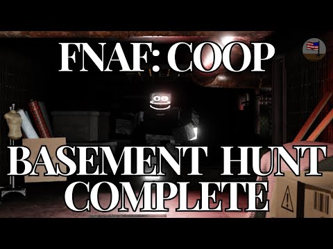 FNAF: Coop || Basement Hunt Complete (Singleplayer/Solo) [Roblox]