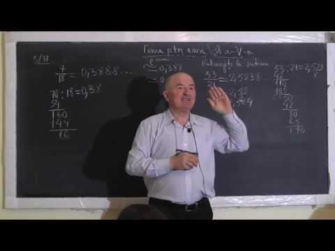 2/2 Lectia 1448 - Fractii Ordinare Zecimale Periodice Simple Mixte Aproximarea Rotunjirea - Clasa 5