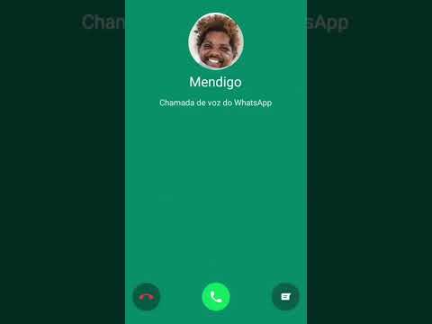 Mendigo ligando via Whatsapp