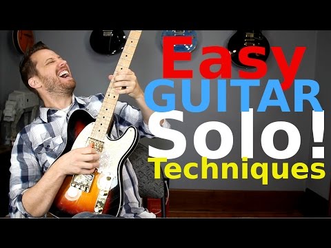 3 EASY Guitar Solo Tricks! - Learn to Solo With Confidence!