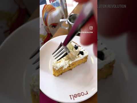 Glutenfreies Frühstück, glutenfreier Kuchen in Frankfurt a.M. bei Café Roseli #zöliakie #glutenfrei