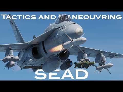 SEAD - How to KILL SAM Sites! | DCS Tactics and Manoeuvring