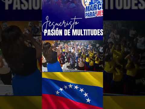 Ministrando en marcha por Jesucristo en Lima blanco Cojedes Venezuela