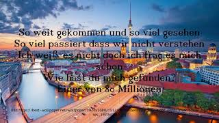 80 Millionen (Max Giesinger) Cover